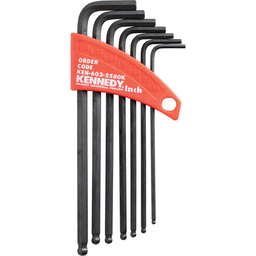 Imperial L-Wrench Ball Driver Set (7 Piece)
