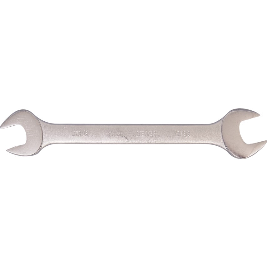 Imperial Open Ended Spanner, Double End, Chrome Vanadium Steel, 11/16in. x 3/4in