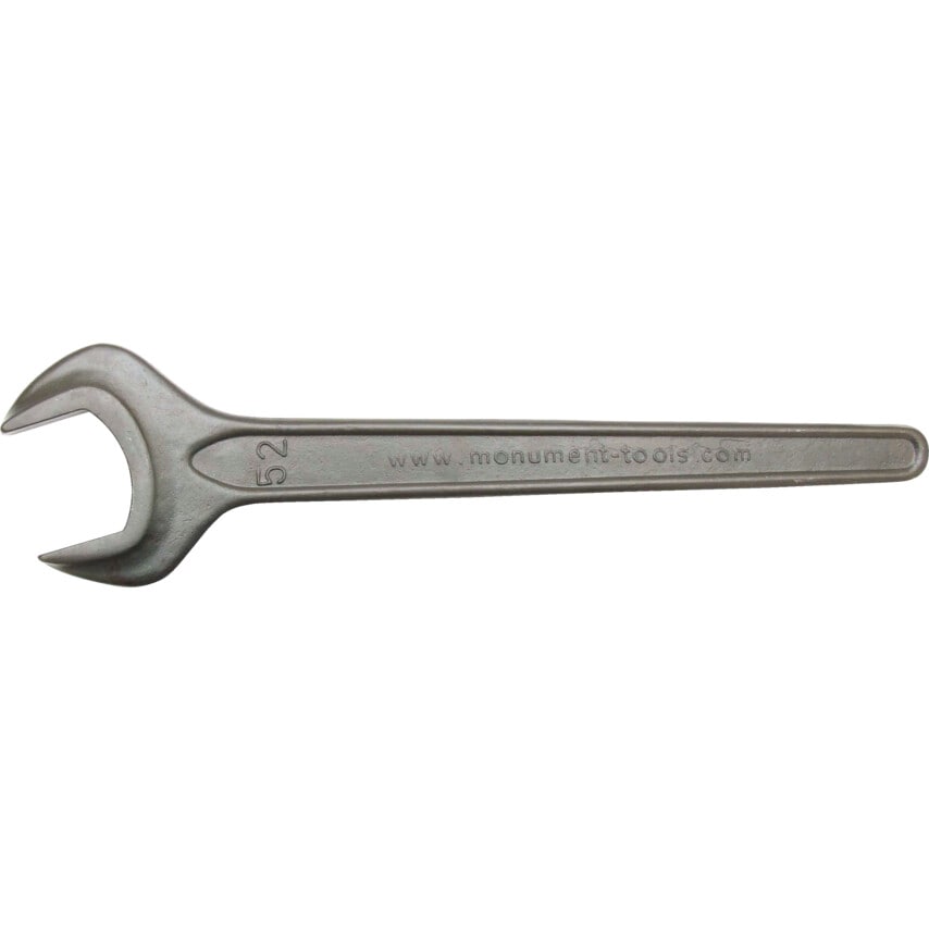 Imperial Open Ended Spanner, Single End, Steel, 52mm