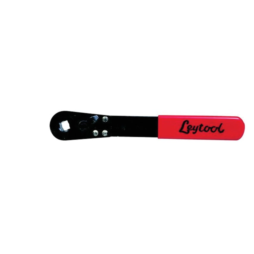 Imperial Single End Ring Ratchet Spanner, Carbon Steel, Reversible, 4 Points, 1in