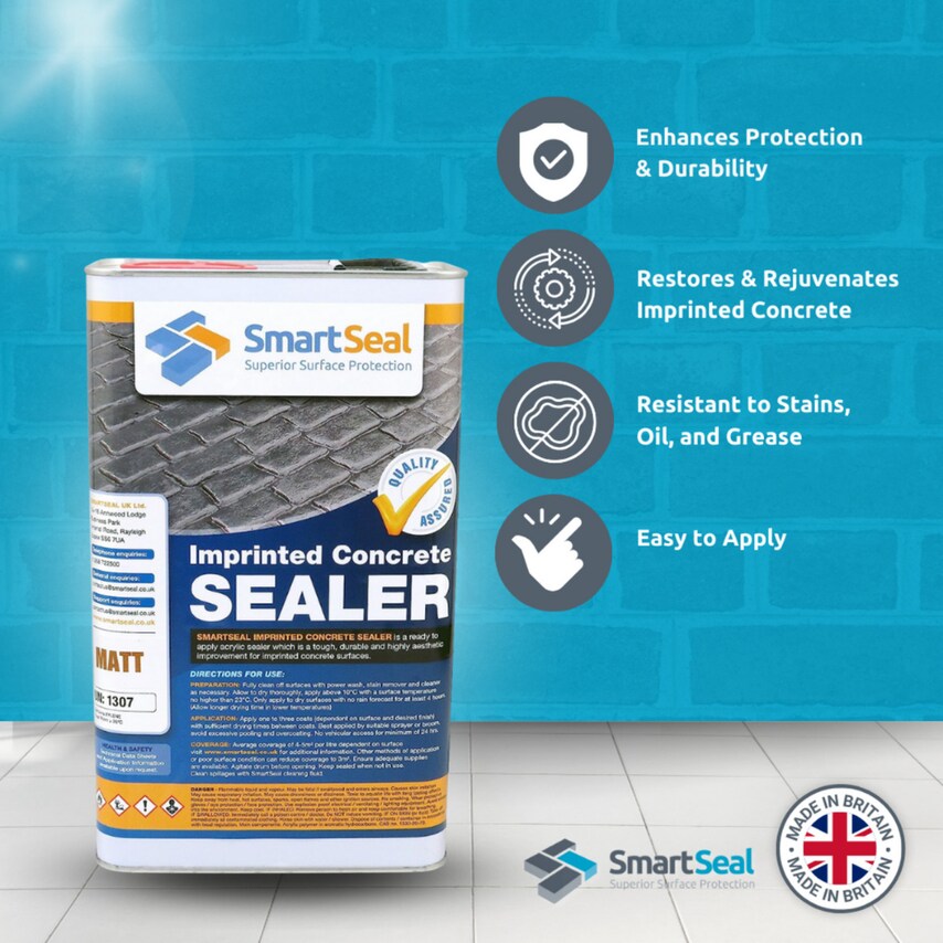 Imprinted Concrete Sealer Matte 25 Liter