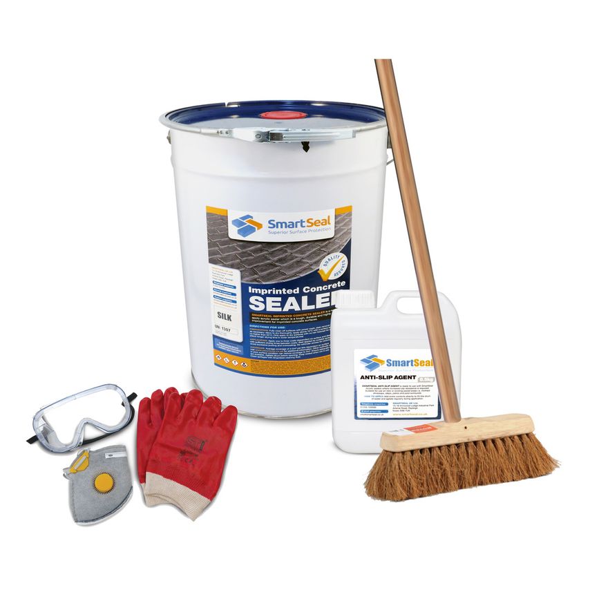 Imprinted Concrete Sealer Silk DIY Bundle 0-60m 2 Size Pack of 4