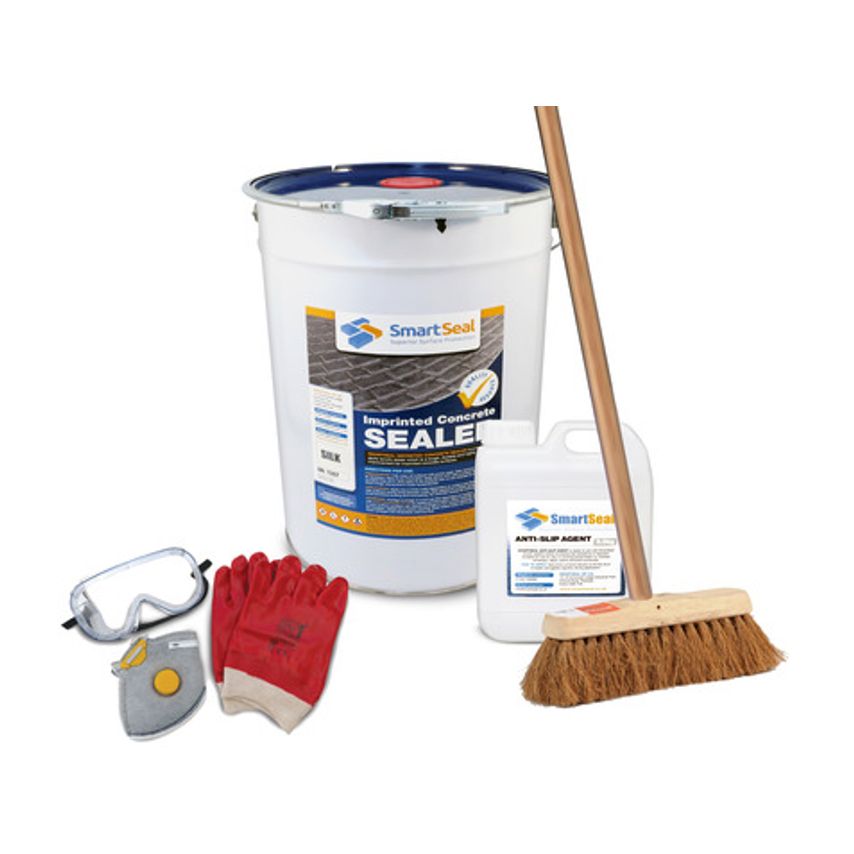 Imprinted Concrete Sealer Silk DIY Bundle 70-130m 2 Size 5 Pack