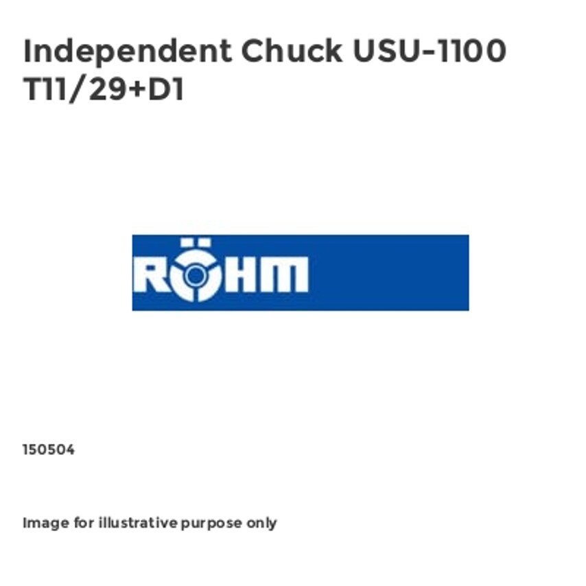 Independent Chuck USU-1100 T11/29+D1