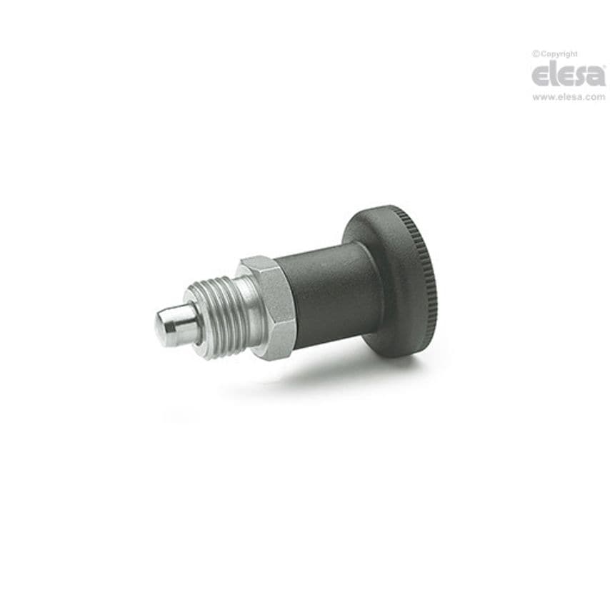 Indexing plunger-GN 607.1-8-A-NI