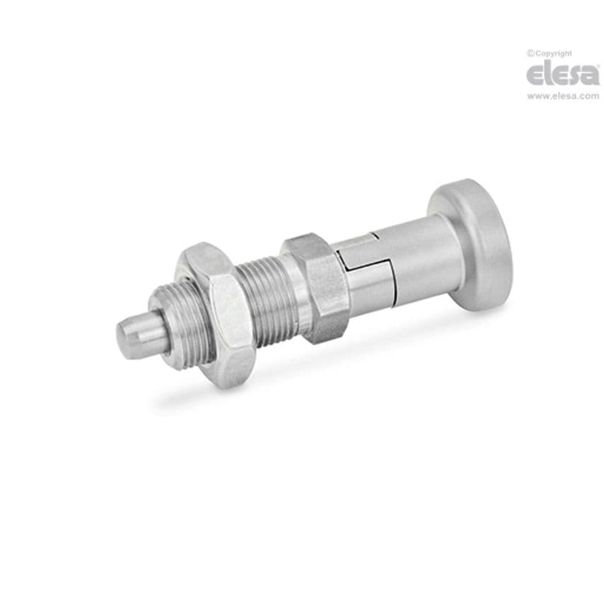 Indexing plunger-GN 617.1-10-AKN-NI