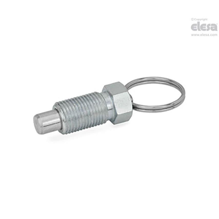Indexing plunger-GN 717-4-M6-A-ST