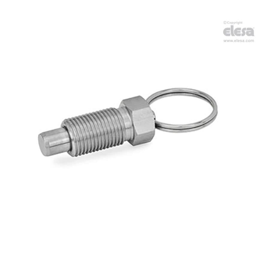 Indexing plunger-GN 717-4-M8X1-A-NI