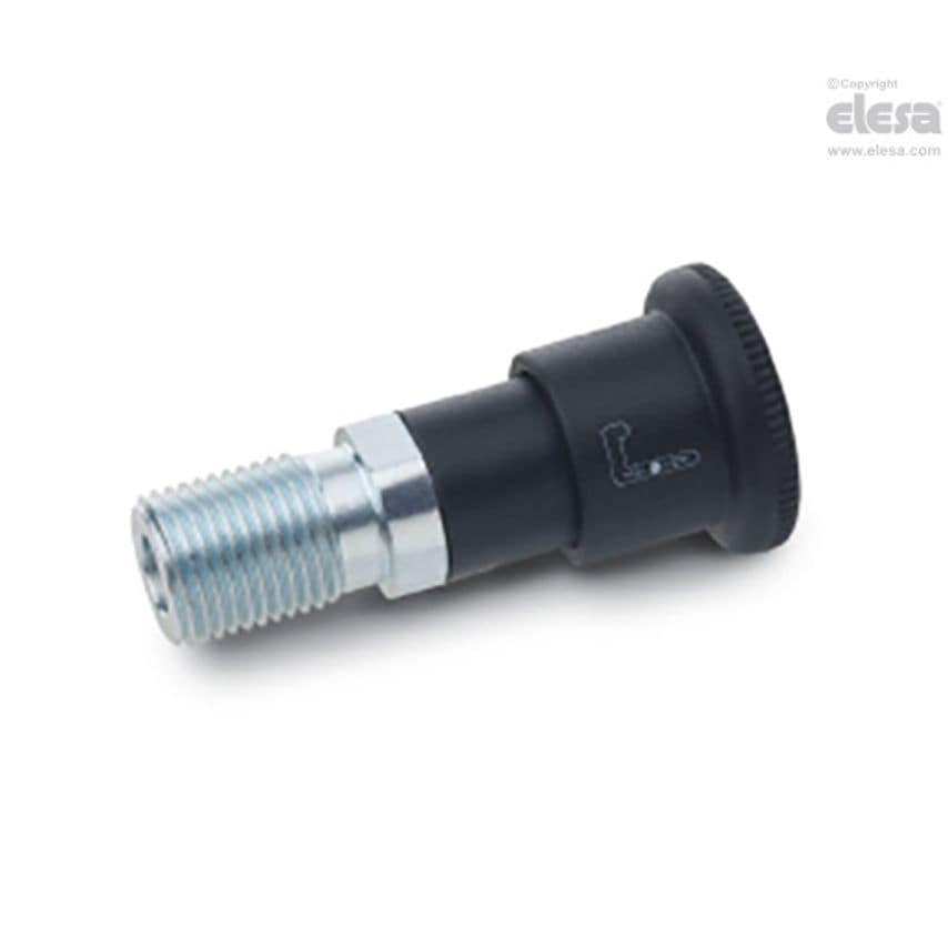 Indexing plunger-GN 816.1-8-M16x1.5-A