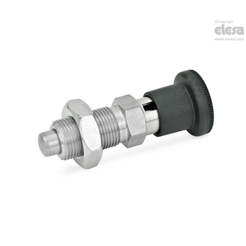 Indexing plunger-GN 817-8-8-CK-NI