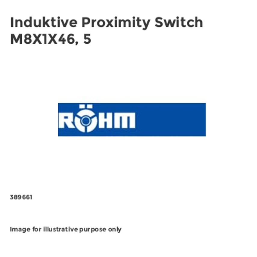 Induktive Proximity Switch M8X1X46, 5