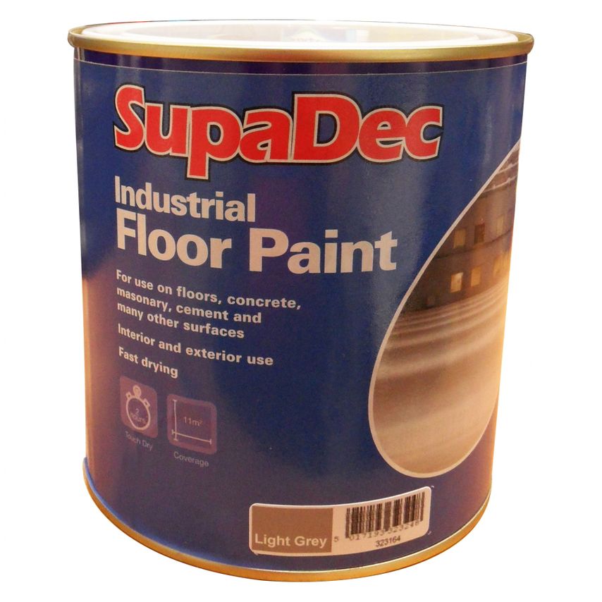 Industrial Floor Paint 1L Light Grey