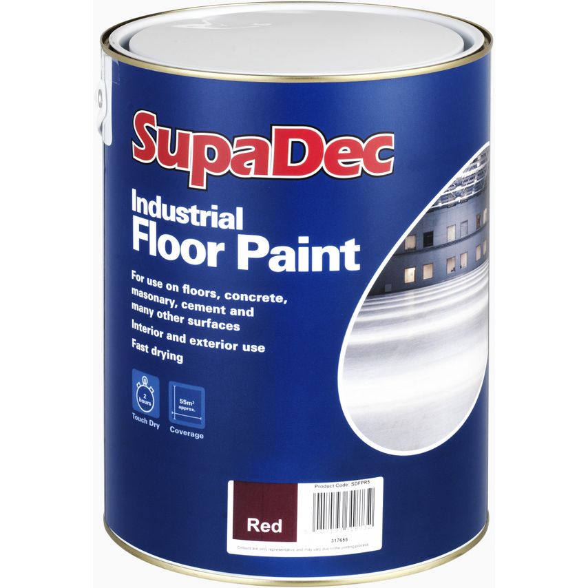 Industrial Floor Paint 5L Tile Red