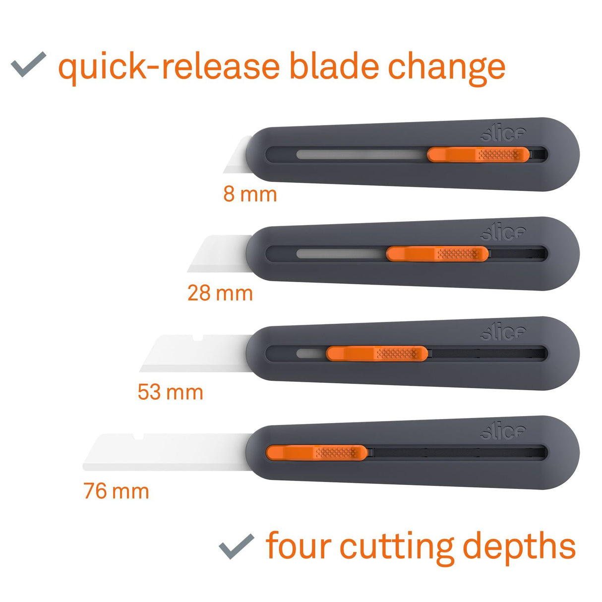 Industrial Knife 4" Rounded Blade Manual