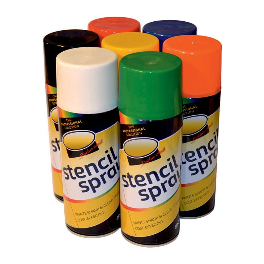 Industrial Stencil Spray - 400ml Aerosol - Blue (Dgn)