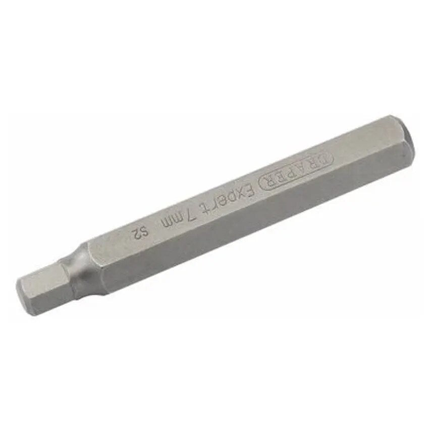 Insert Bit Hexagonal for Mechanics Bit Sets 7 x 75mm