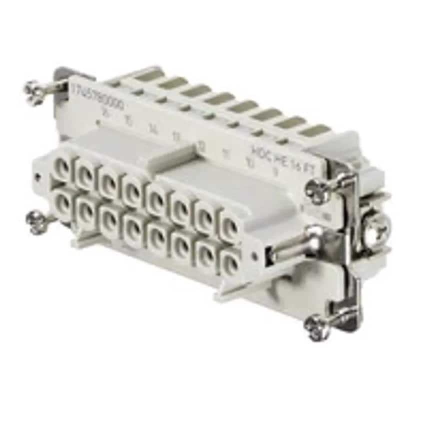 Insert HDC HE 16 ft 16A 500V SDS Clamp Connection