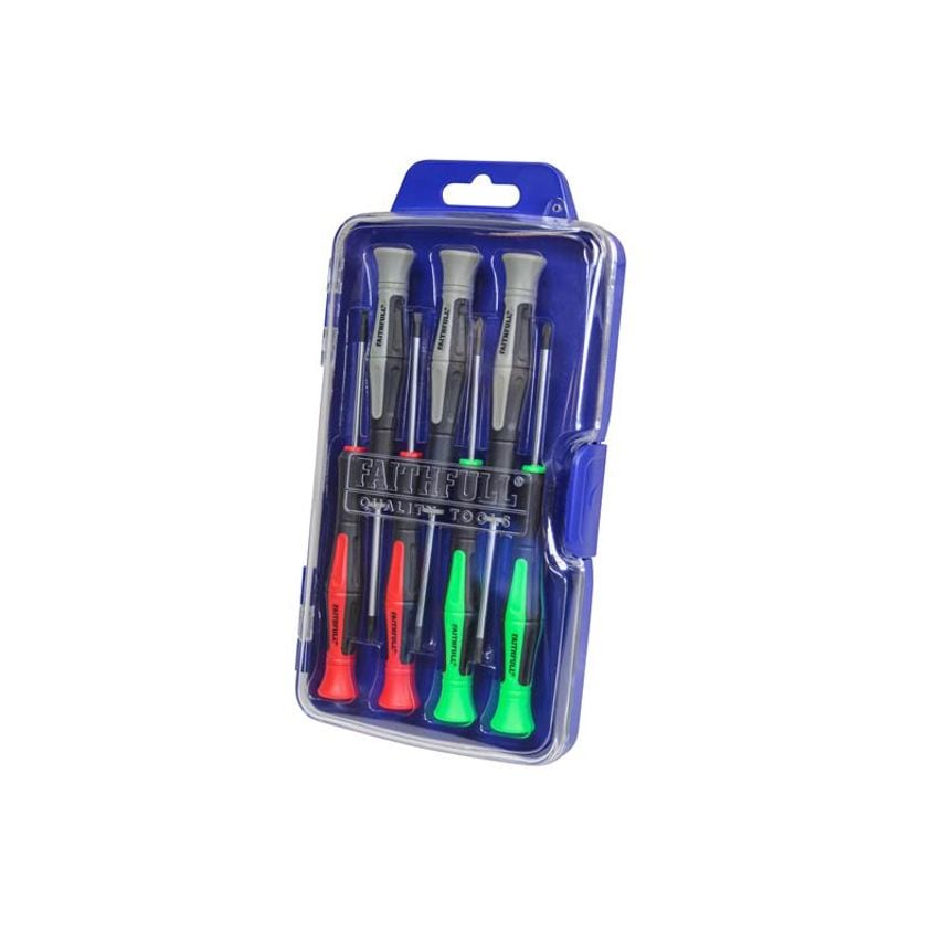 Instrument Precision Screwdriver Set, 7 Piece FAISDMINI7