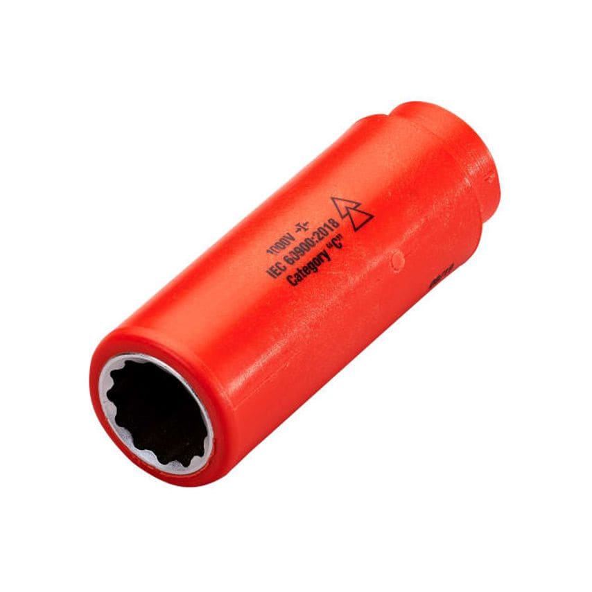 Insulated 1/2" Drive Deep Socket 21mm