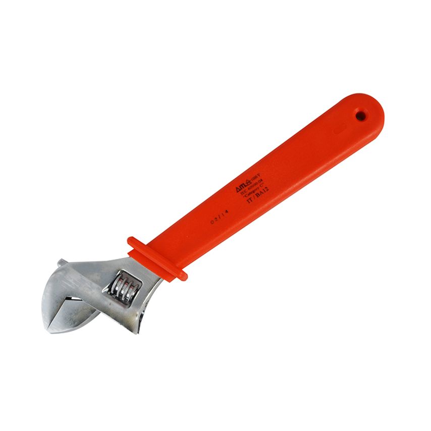 Insulated Adjustable Wrench 300mm (12in) ITL03010
