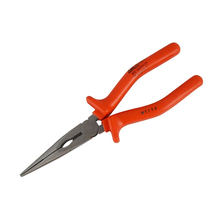 Insulated Snipe Nose Pliers 200mm ITL00061