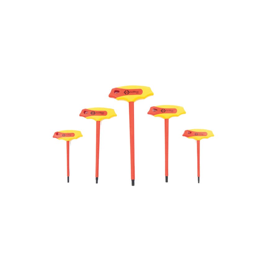 Insulated T Handle Hex Keys SE