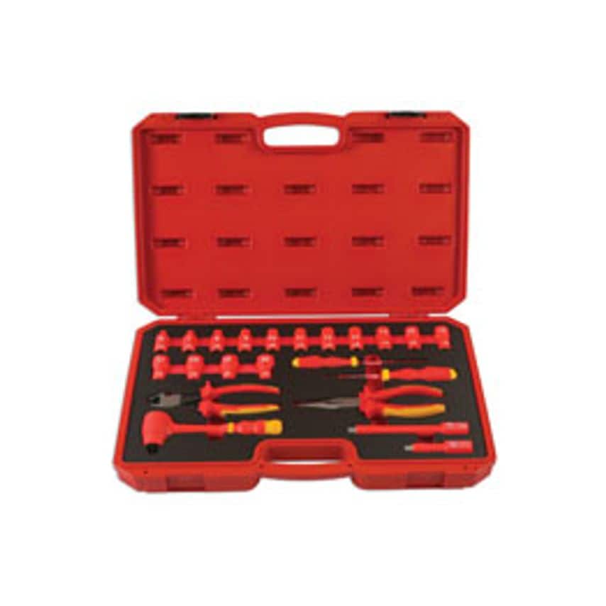 Insulated Tool Kit 3/8"D 22 Piece