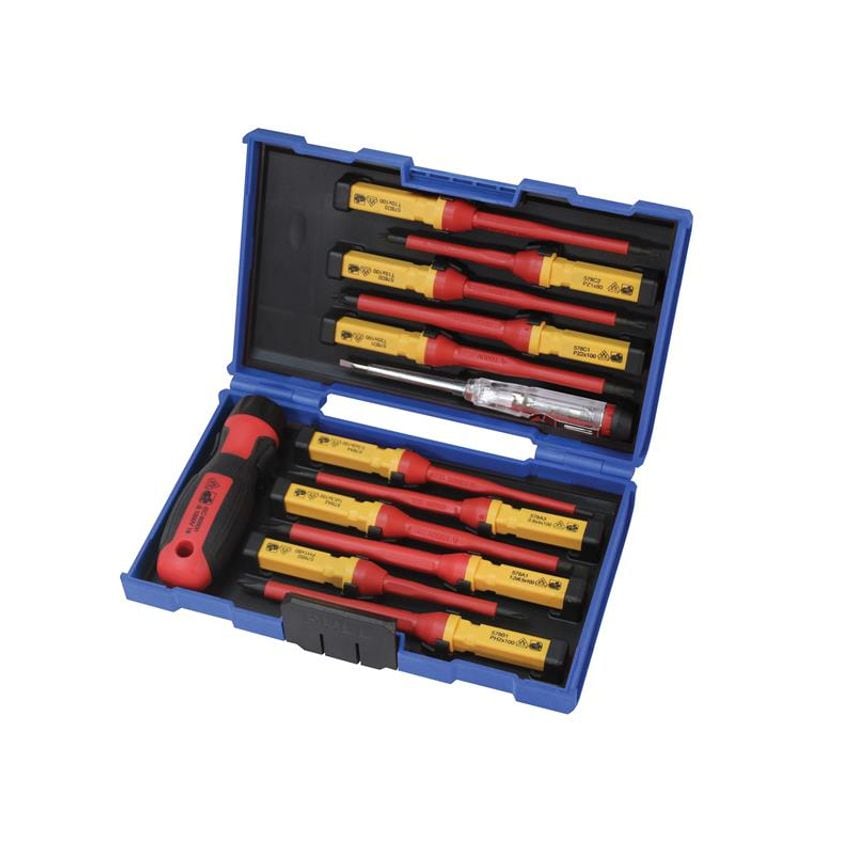 Interchangeable VDE Screwdriver Set, 13 Piece FAISDVDES13I