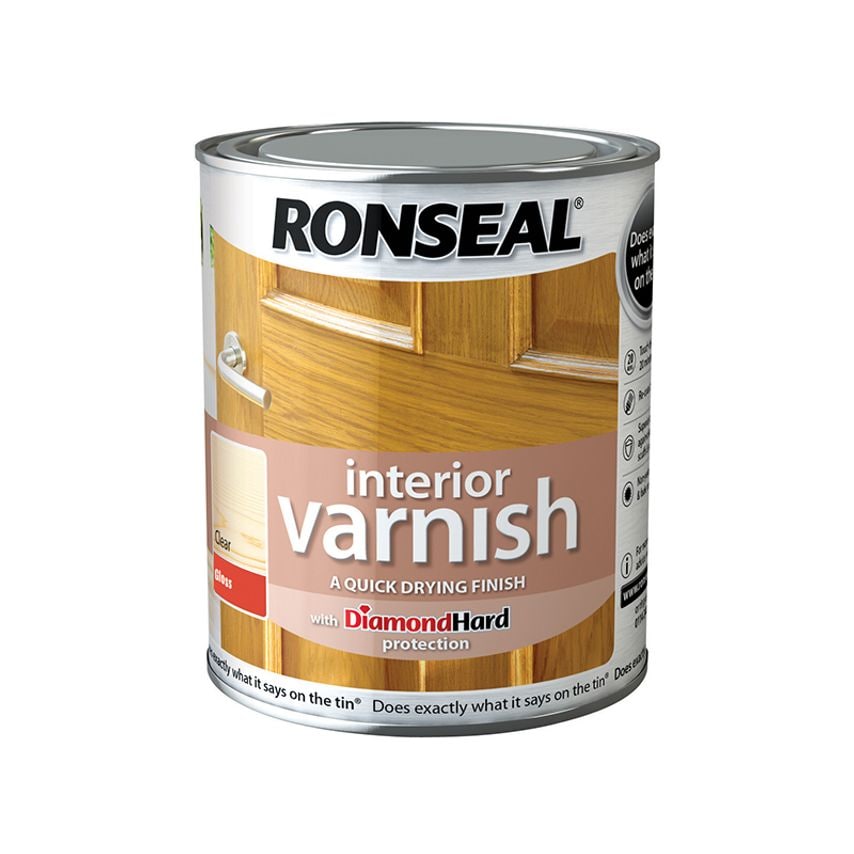 Interior Varnish Quick Dry Gloss Clear 2.5 litre RSLIVGCL25L