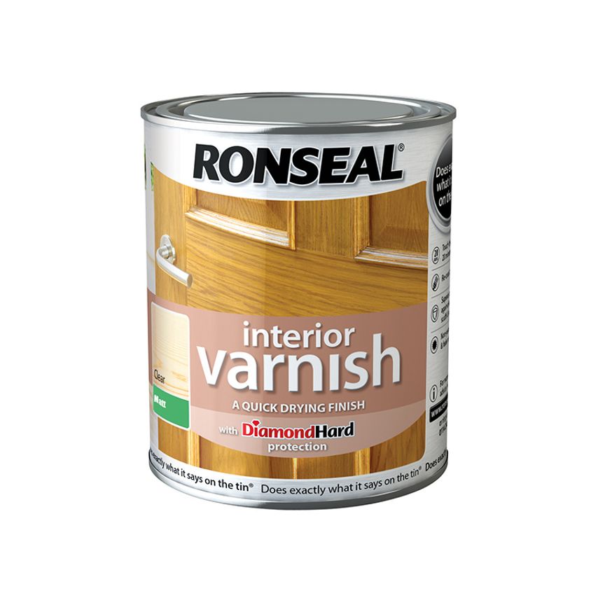 Interior Varnish Quick Dry Matt Clear 2.5 litre RSLIVMCL25L