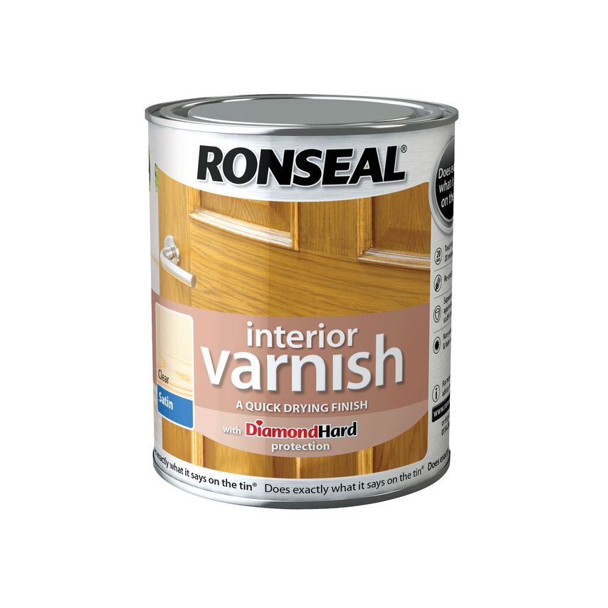 Interior Varnish Quick Dry Satin Clear 2.5 Litre