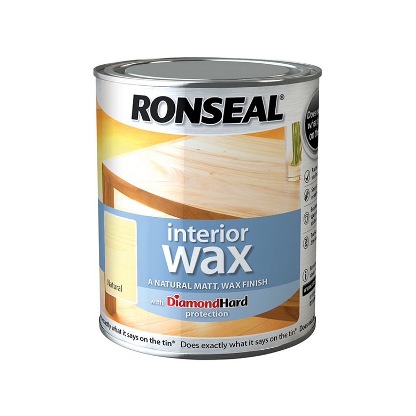 Interior Wax Natural 750ml RSLIWNAT750