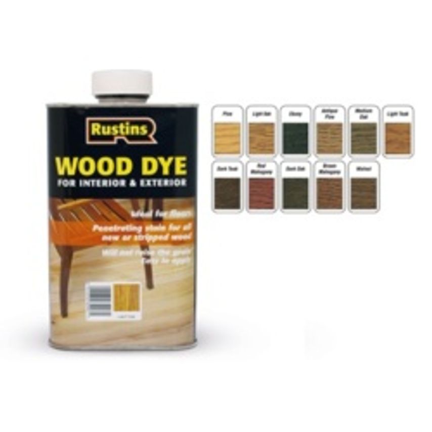 Interior & Exterior Wood Dye 250ml Walnut