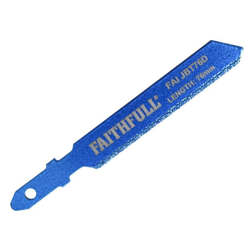 Jigsaw Blade Diamond Grit 76mm FAIJBT76D