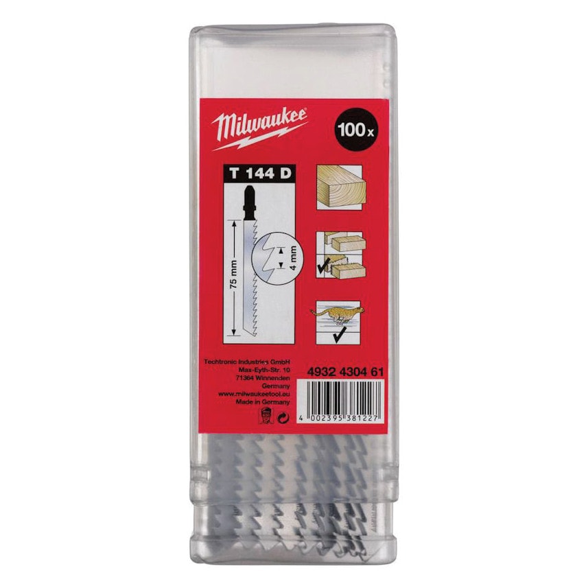 Jigsaw Blade T144D 75x4mm (PK-100)