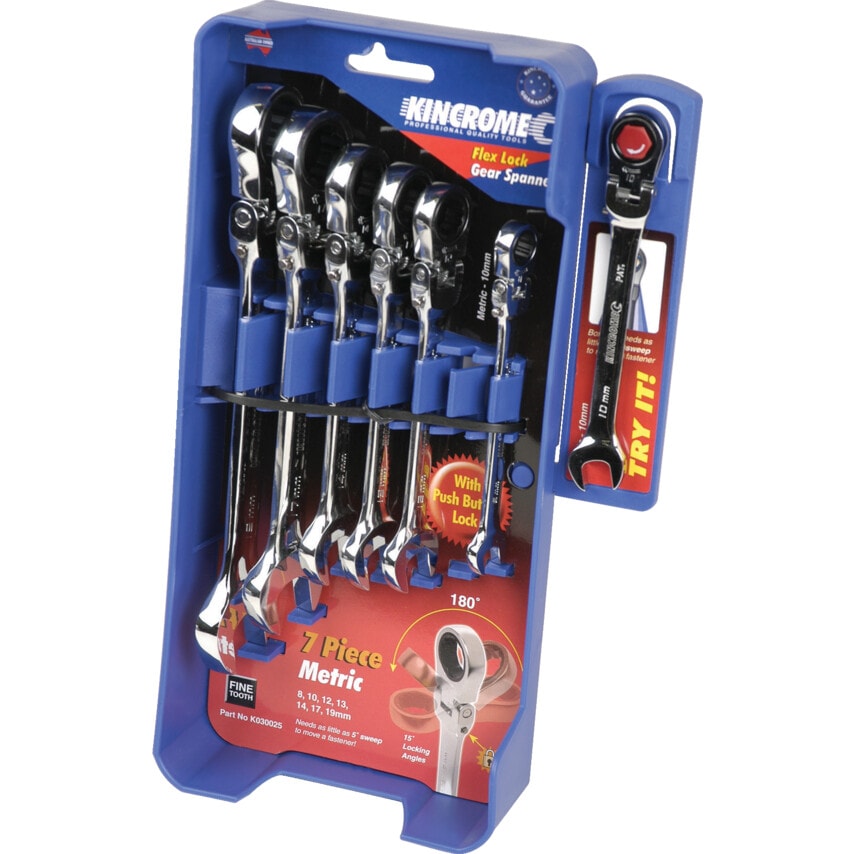 K030025 Kin-Flex Gear Comb 7PC Metric