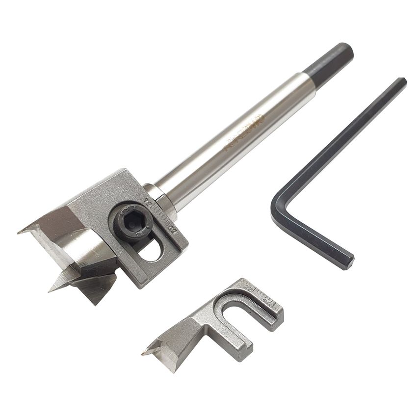 K-303 Adjustable Forstner Boring Bit, 22mm - 50mm Diameter