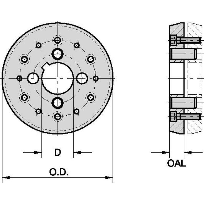 KAP5502004 Milling Cutter Parts & Accessories
