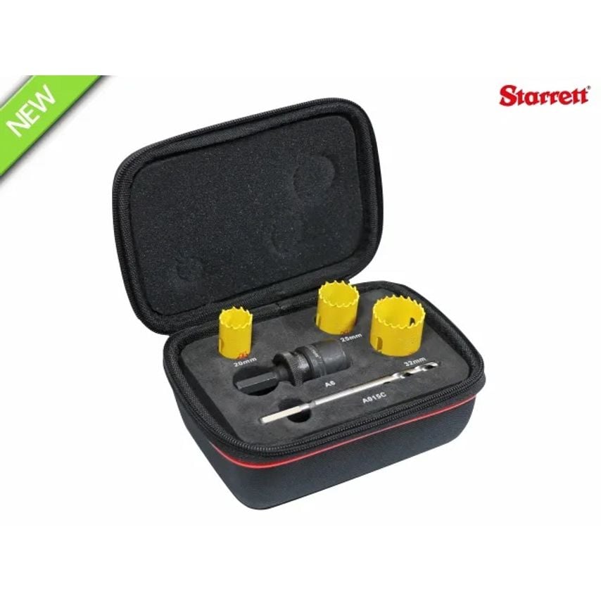 KFC03051 8 Piece Kwik-Change Electrician's Holesaw Kit