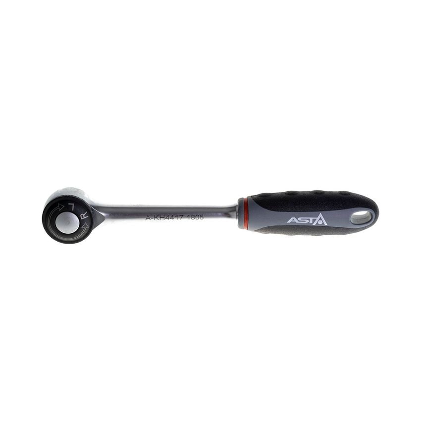 KH44 1/2" Drive Round Head Reversible Ratchet Wrench Handle Quick Release 72 Tooth