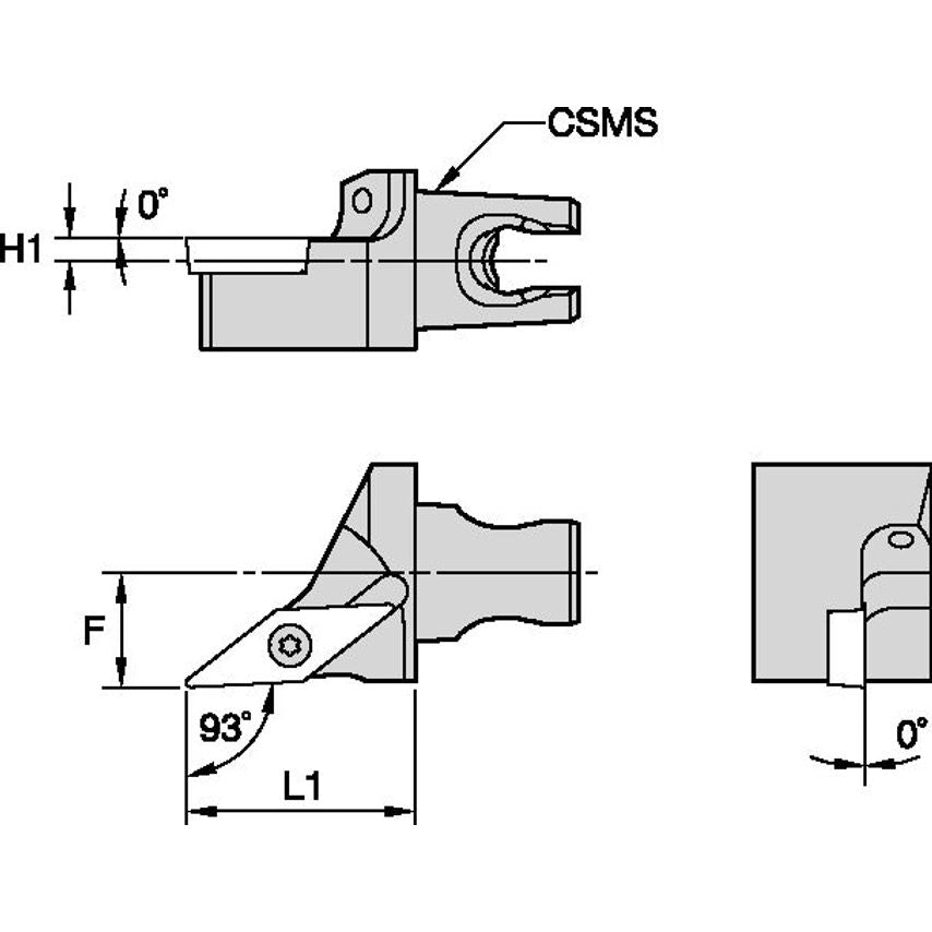 KM16SVJBL1120HPC KM 16 Screw-On LH 93 VB..1103