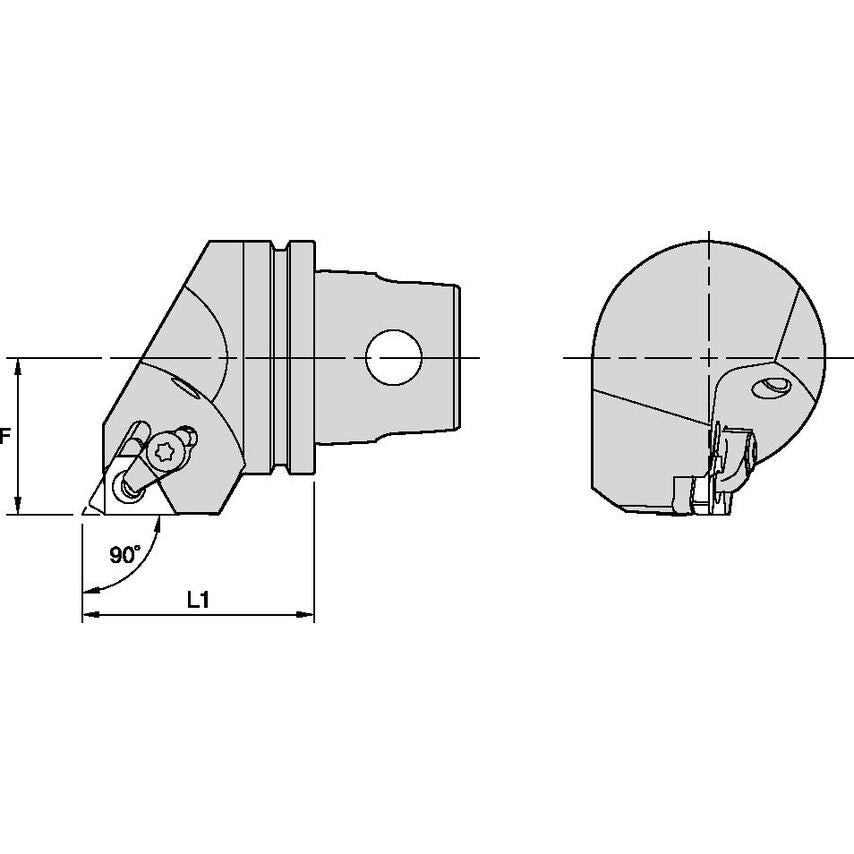KM32TSLSSR16 KM32TS Threading Unit 90 RH L