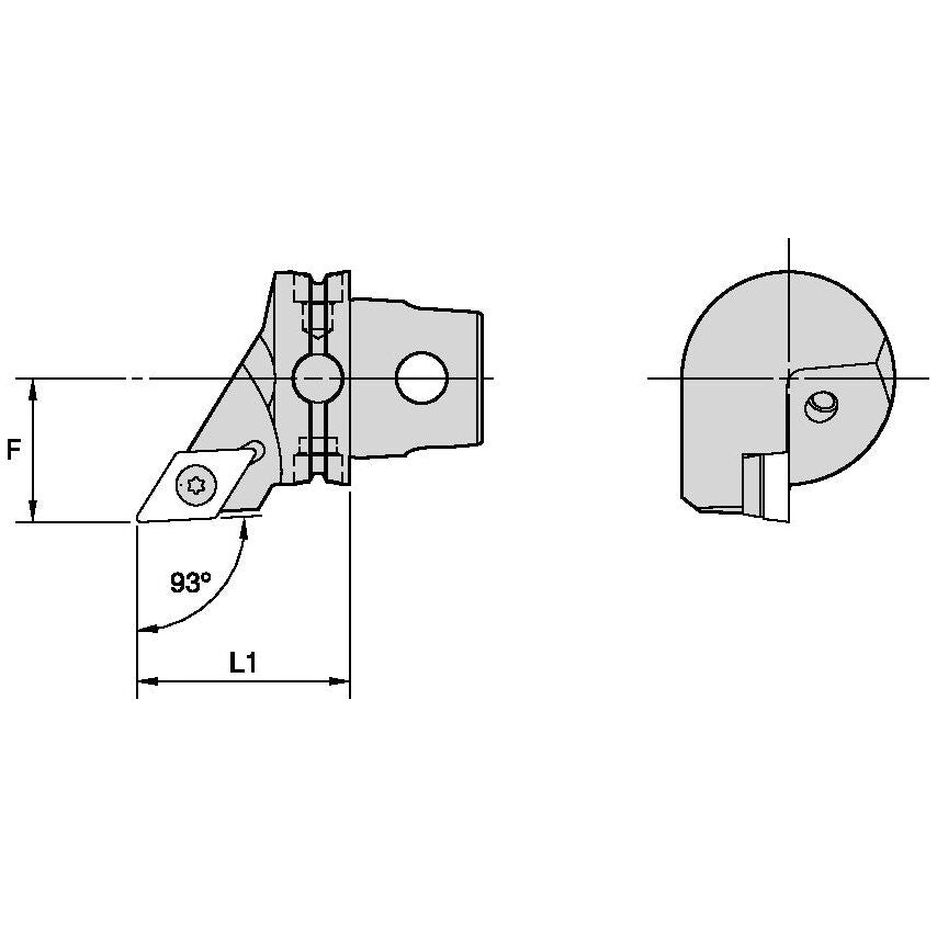 KM40TSSDJCL15 KM40TS Screw 93 LH DC..15