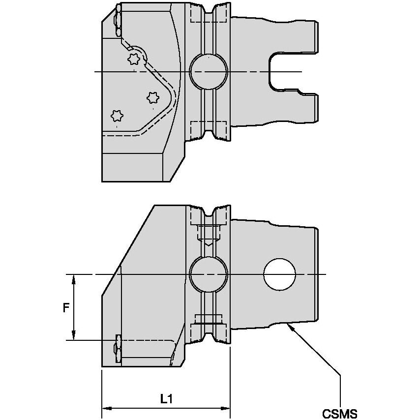 KM40XTSKGMSR50 KM40XTS Modular Side Mount RH