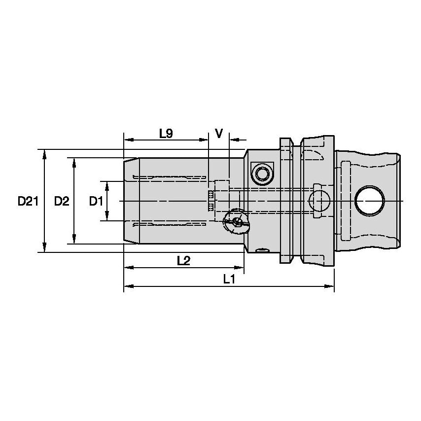 KM4X63HC025325km4X63 Hydraulic Chuck HP 1/4