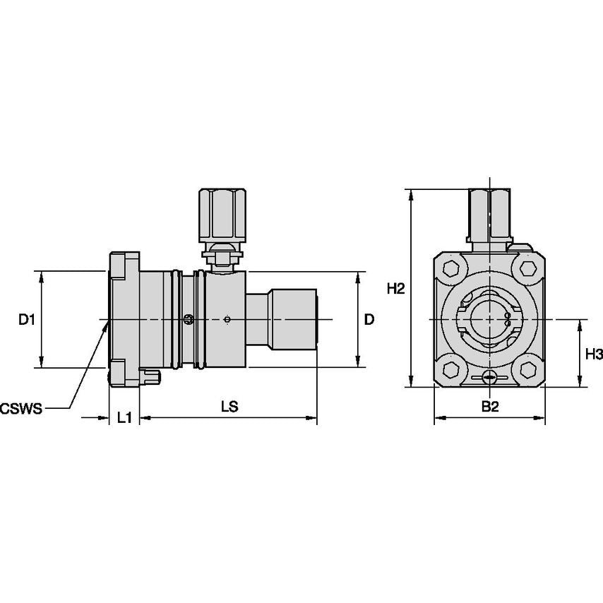 KM50RPNTF KM50 Flange Mount Rapid Plus T