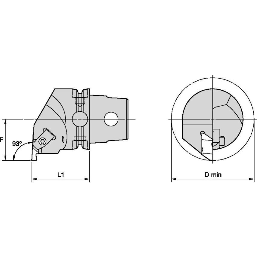 KM63TSNEL5 KM63TS Radial Grooving 93 LH