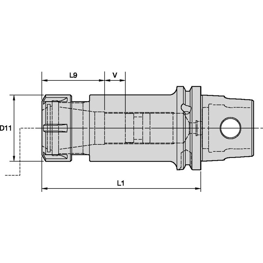 KM63XMZER32120Y KM63XMZ Collet Chuck Hex ER32