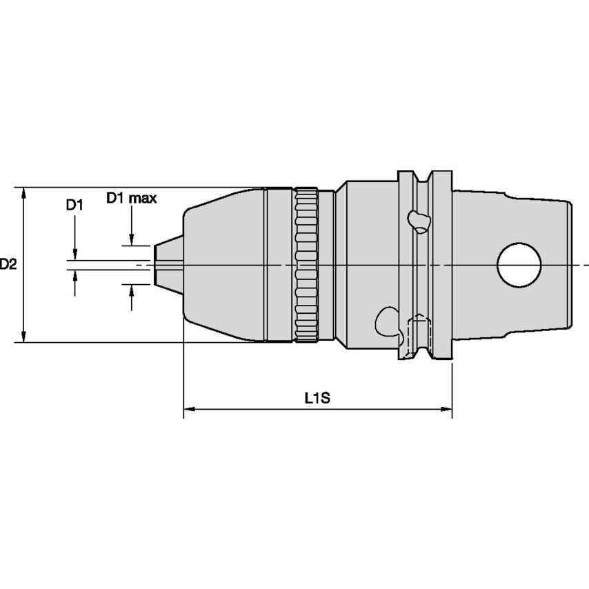 KM63XMZRDC1690Y KM63XMZ Whistle Notch Chuck 1