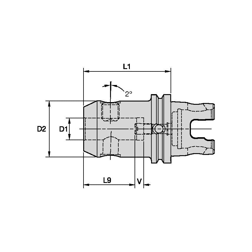 KM63XMZWNEM2580Y KM63XMZ Whistle Notch Adapter